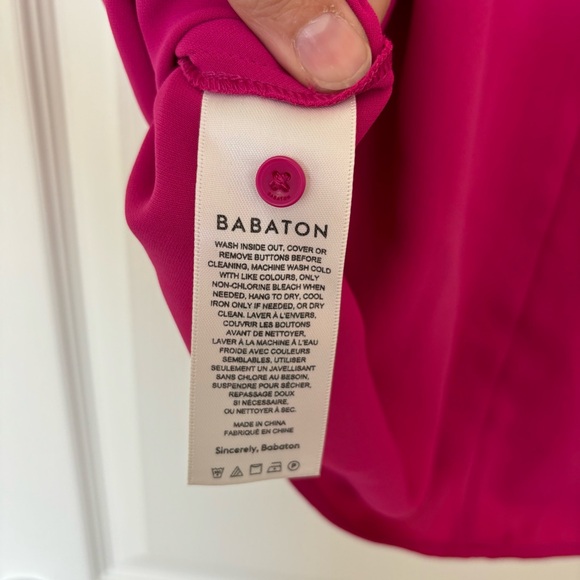 Aritzia | NWT Pink Carter Sleeveless Blouse - Size XL - Picture 3 of 9